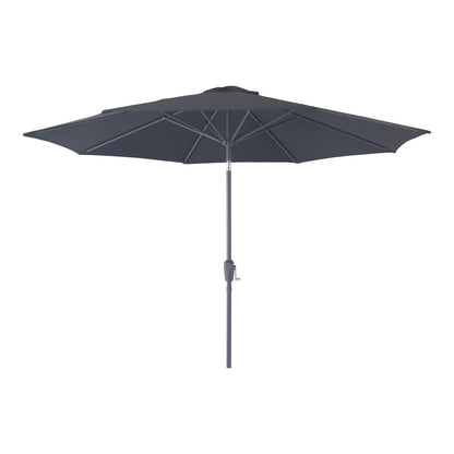 Sonnenschirm in Schwarz, Ø 300 cm | VIA X SELECTION