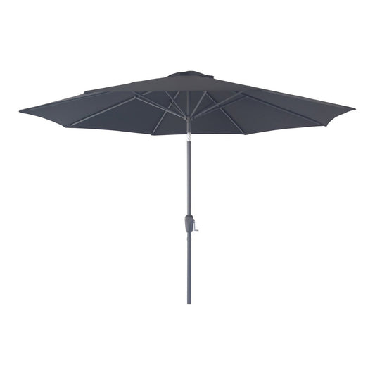 Sonnenschirm in Schwarz, Ø 300 cm | VIA X SELECTION