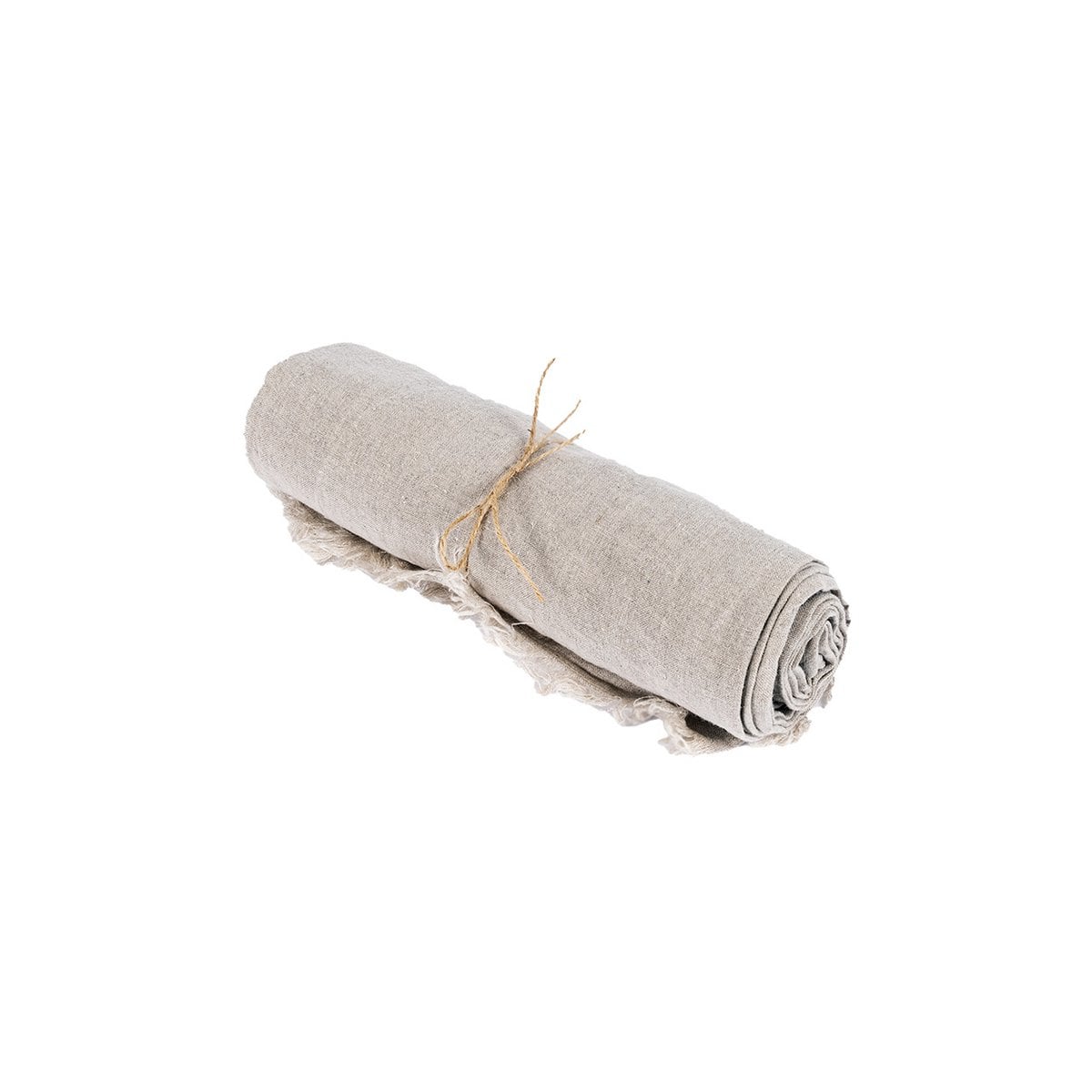 Leinentischdecke in Beige, 150 × 150 cm | VIA X SELECTION