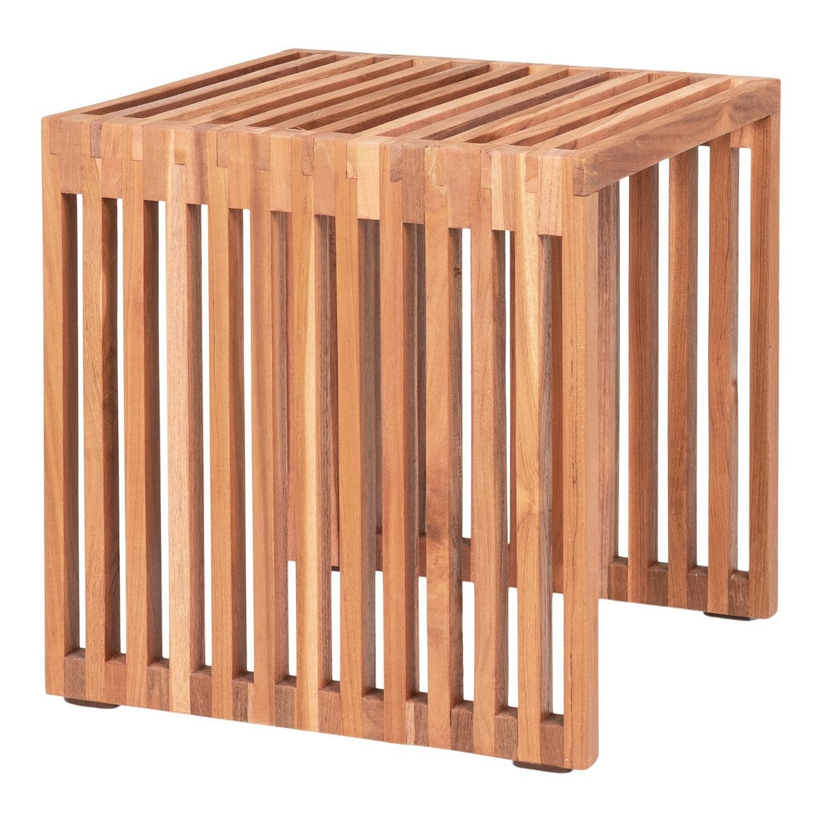 Beistelltisch aus Teak, 40 × 40 × 40 cm | VIA X SELECTION