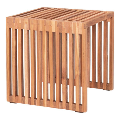 Beistelltisch aus Teak, 40 × 40 × 40 cm | VIA X SELECTION