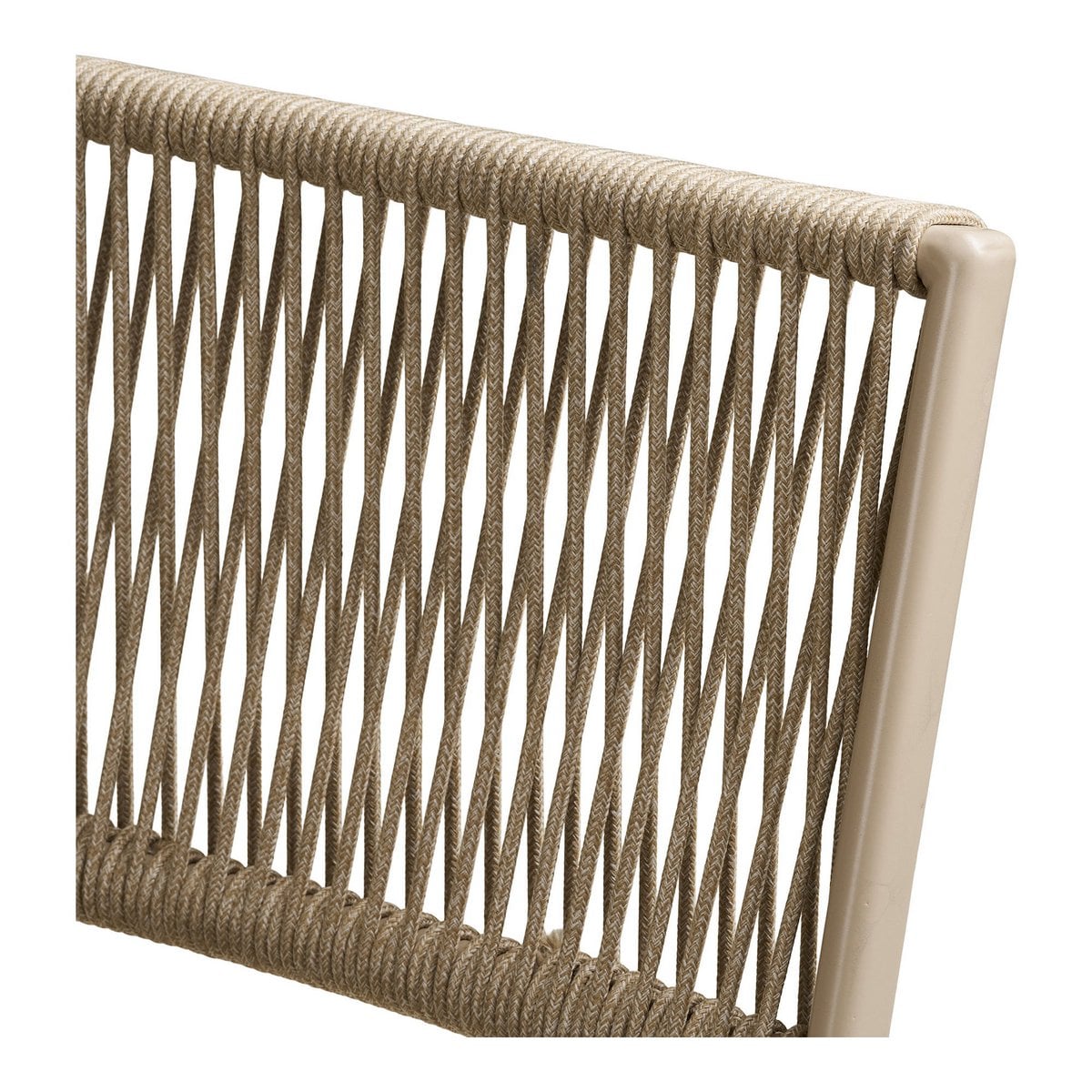 Bistro-Set in Taupe mit zwei Stühlen und Tisch | VIA X SELECTION