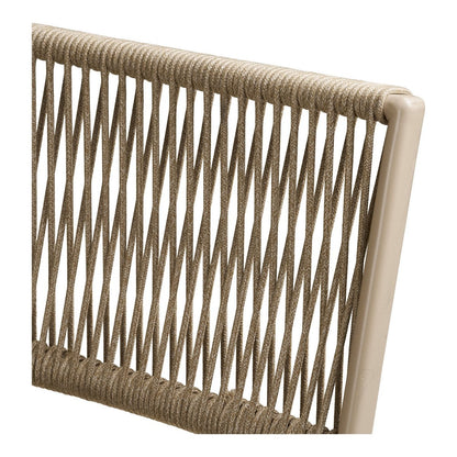 Bistro-Set in Taupe mit zwei Stühlen und Tisch | VIA X SELECTION