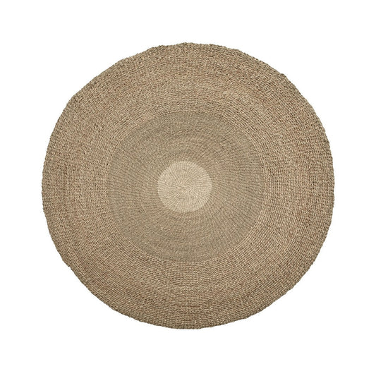 Runder Teppich aus Seegras natur, Ø 200 cm | VIA X SELECTION