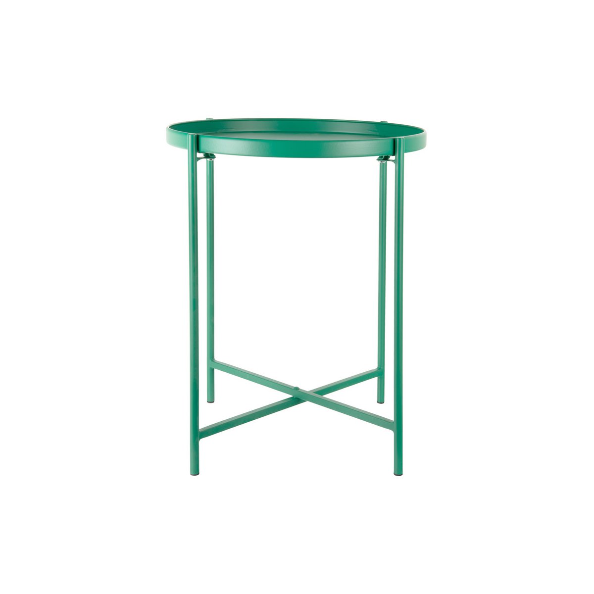 Beistelltisch aus Metall, 40 × 40 × 49 cm | VIA X SELECTION
