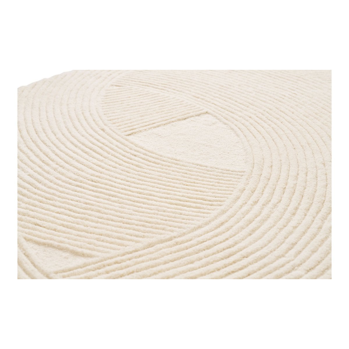 Wollteppich beige, 160 × 230 cm | VIA X SELECTION