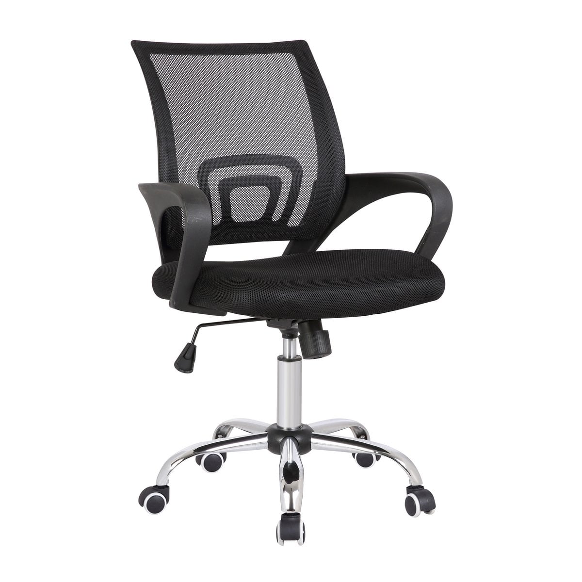 Bürostuhl mit Mesh-Rücken Schwarz/Grau | VIA X SELECTION