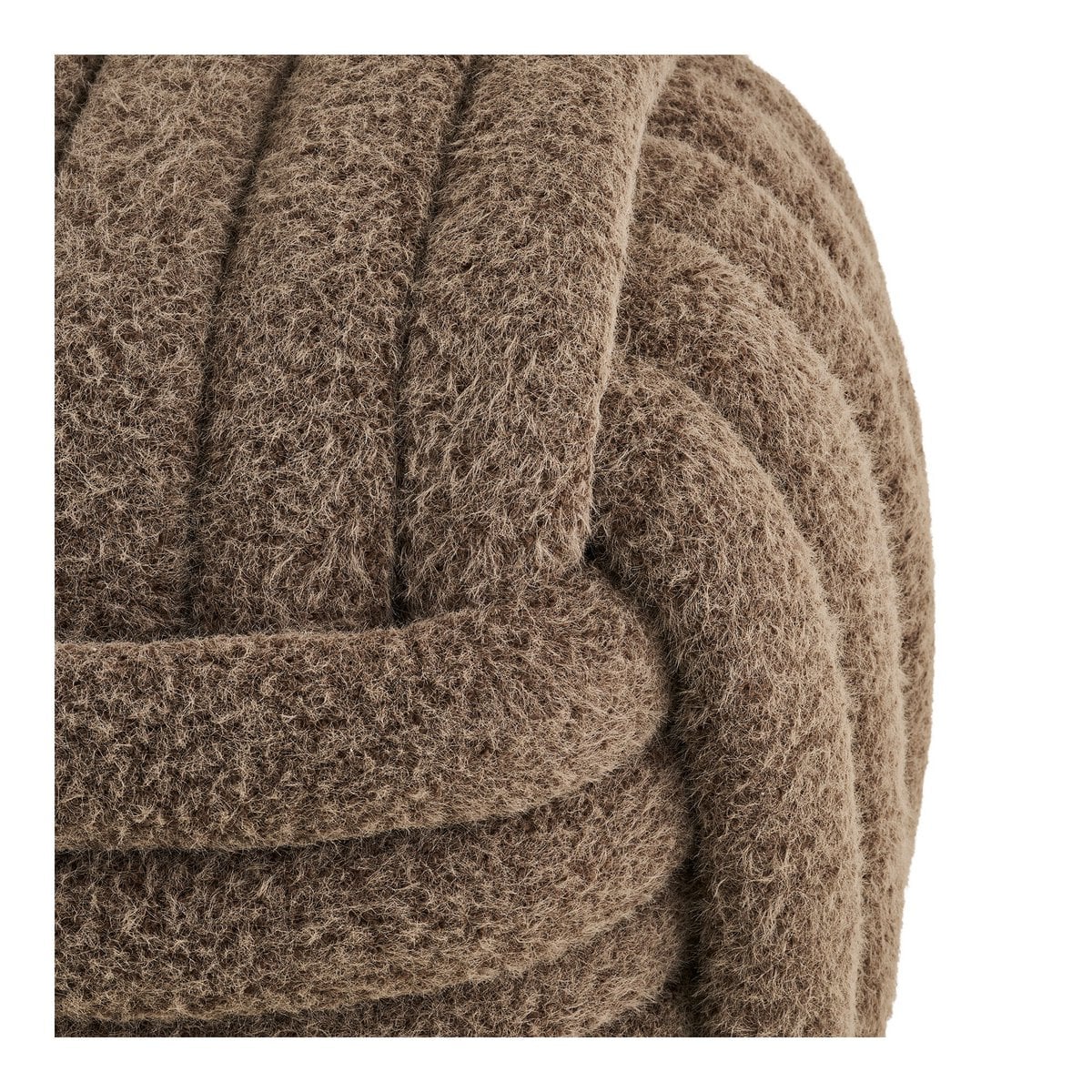 Polsterpouf Braun | VIA X SELECTION