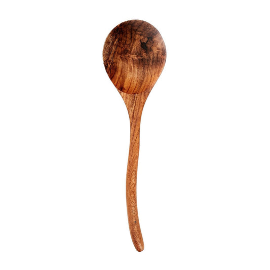 Großer Servierlöffel aus Teakholz 30 cm | VIA X SELECTION