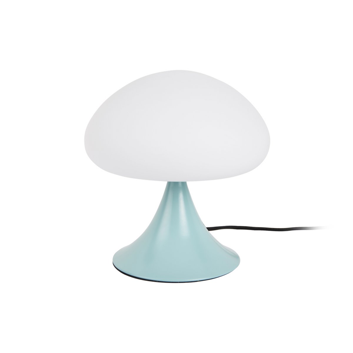 Leitmotiv Mushroom Tischleuchte aus Glas in in Blau | VIA X SELECTION