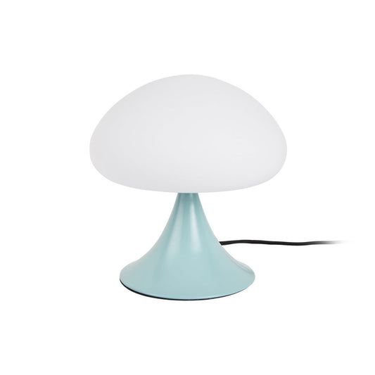 Leitmotiv Mushroom Tischleuchte aus Glas in in Blau | VIA X SELECTION