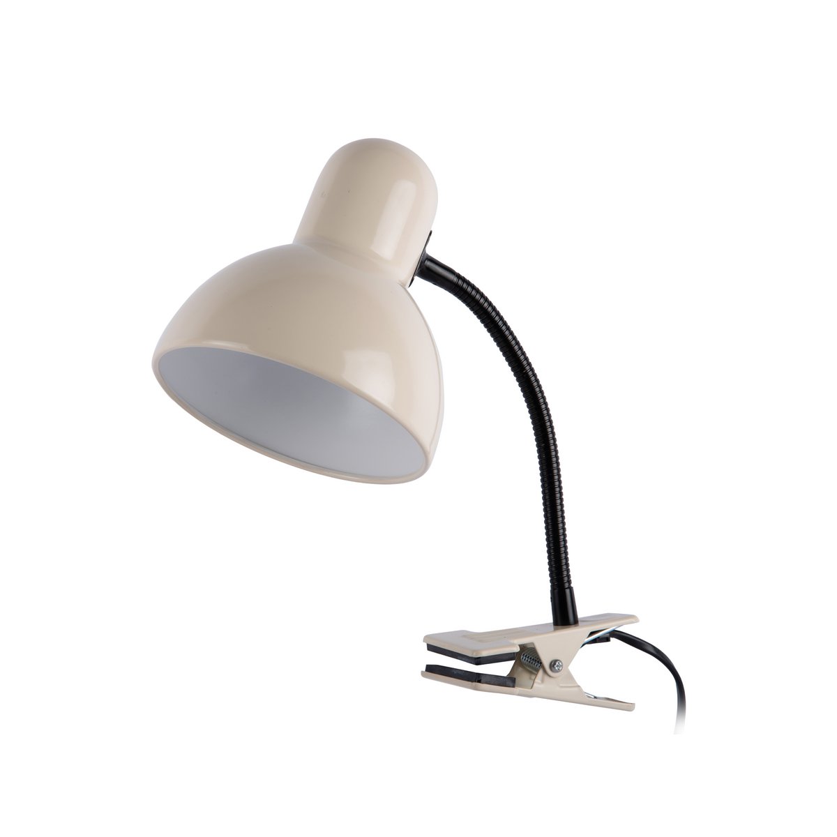 Leitmotiv Clip On Lamp New Retro Klemmlampe in Weiß | VIA X SELECTION