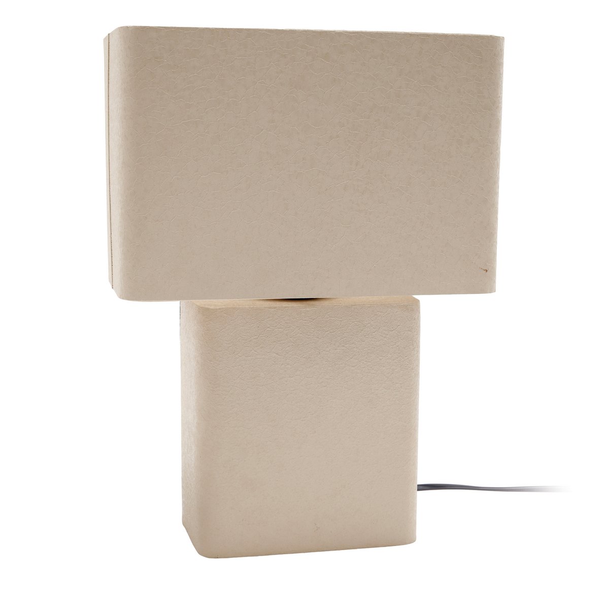 Leitmotiv Boaz Recto Large Tischleuchte in in Grau | VIA X SELECTION