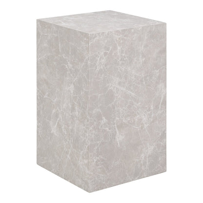 Beistelltisch in Marmoroptik, 30 × 30 × 50 cm | VIA X SELECTION