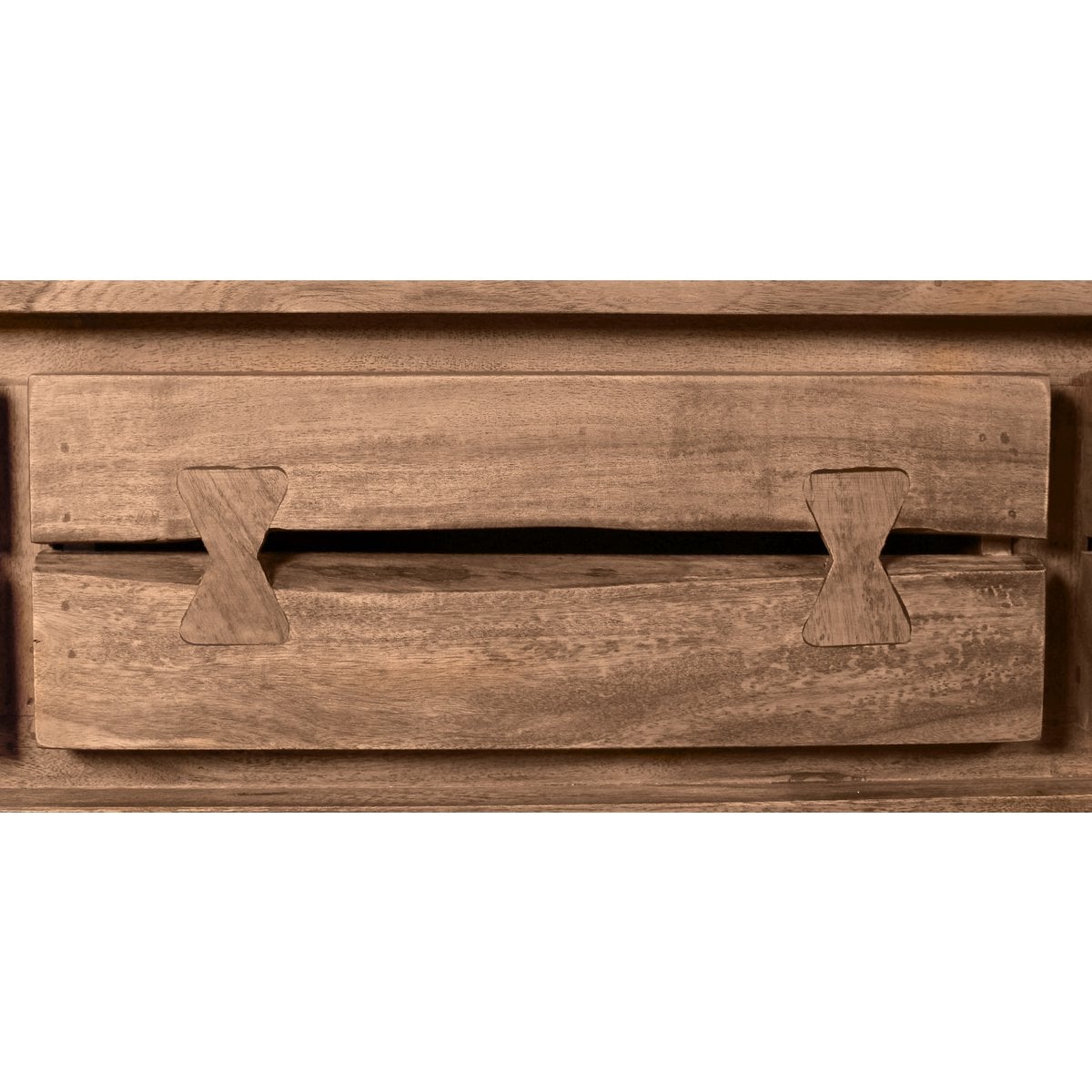 Schreibtisch mit Baumkante und Schubladen 160 cm | VIA X SELECTION