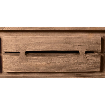 Schreibtisch mit Baumkante und Schubladen 160 cm | VIA X SELECTION
