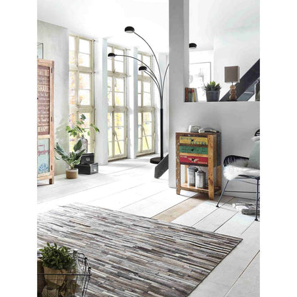 Rattansessel schwarz mit Metallgestell | VIA X SELECTION