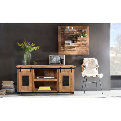 Esszimmerstuhl aus Rattan mit schwarzem Metallgestell im 2er-Set | VIA X SELECTION