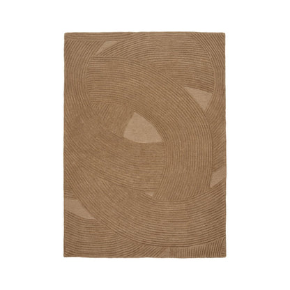 Handgetufteter Teppich braun, 160 × 230 cm | VIA X SELECTION