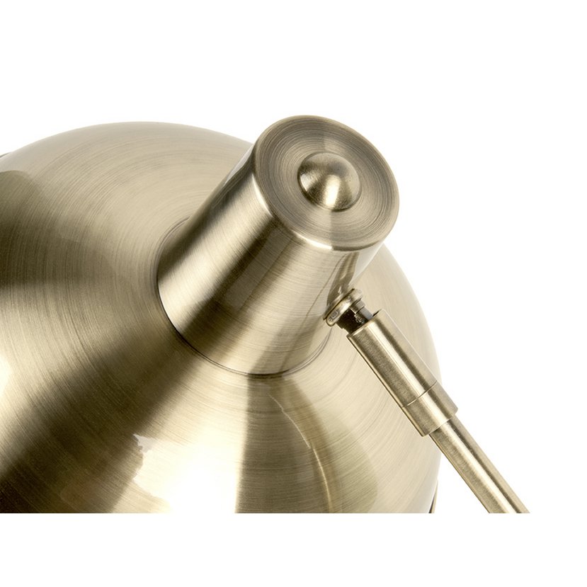 Leitmotiv Hood Tischleuchte in Gold | VIA X SELECTION
