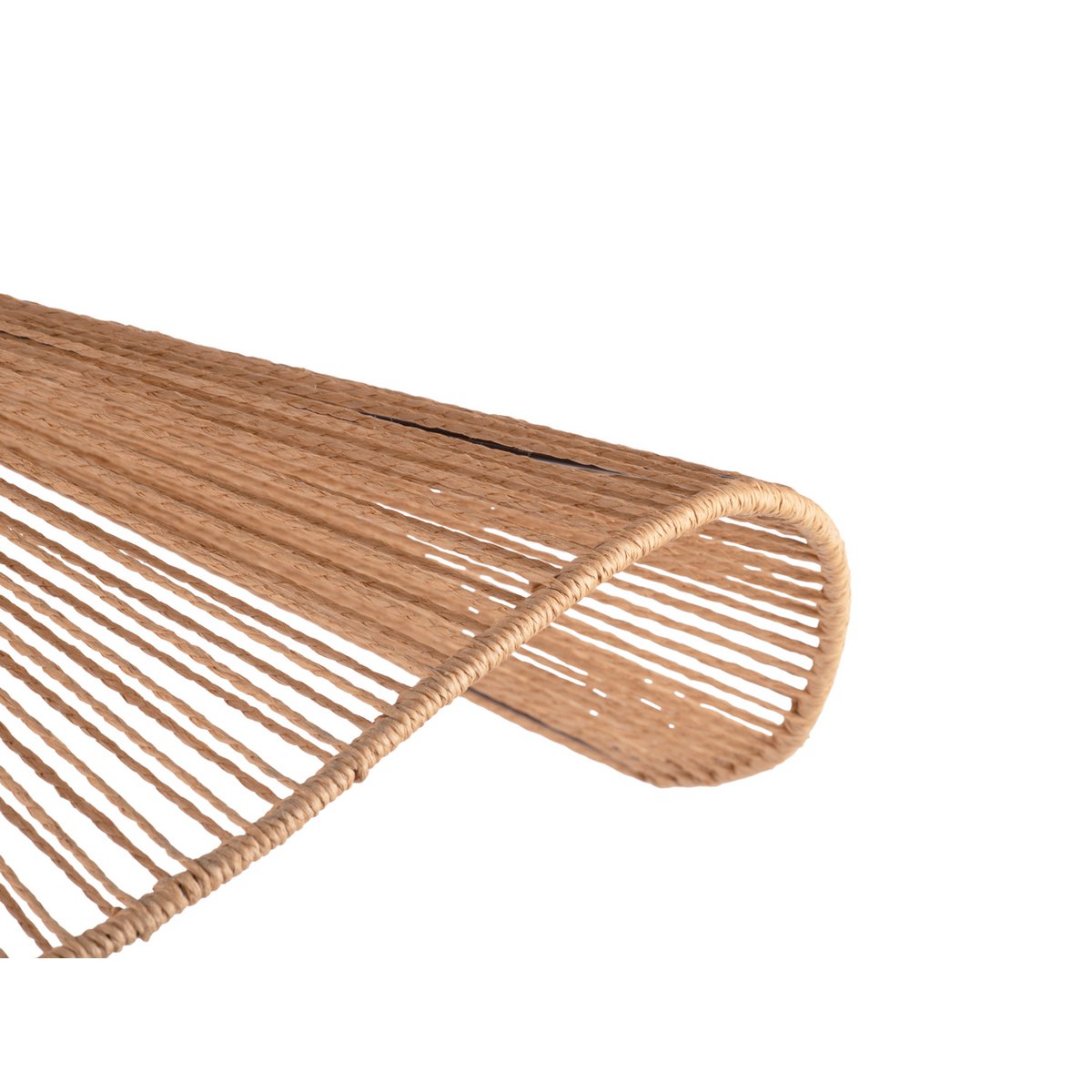 Leitmotiv Sombra Pendelleuchte aus Jute in Beige | VIA X SELECTION