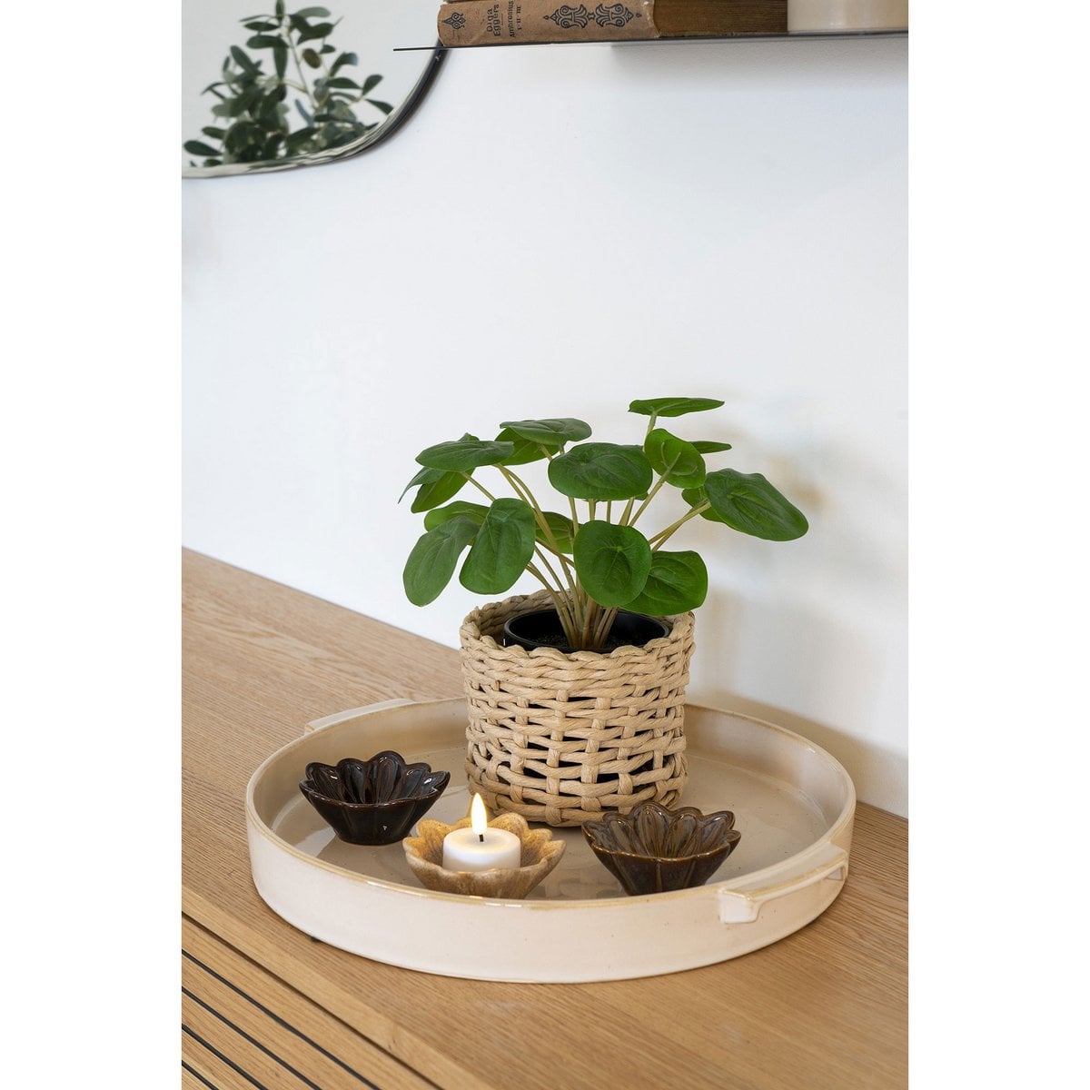 Grüne Kunstblume 28 cm | VIA X SELECTION