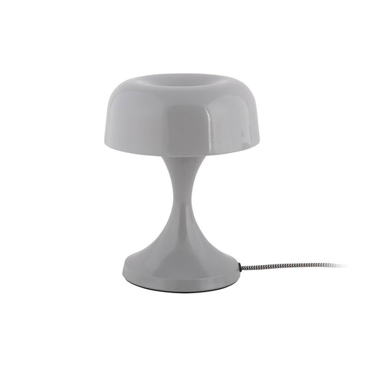Leitmotiv Moda Retro Tischleuchte in in Grau | VIA X SELECTION