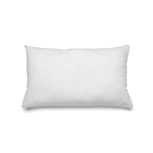 Innenkissen rechteckig aus Polyester weiß, 30 × 50 cm | VIA X SELECTION