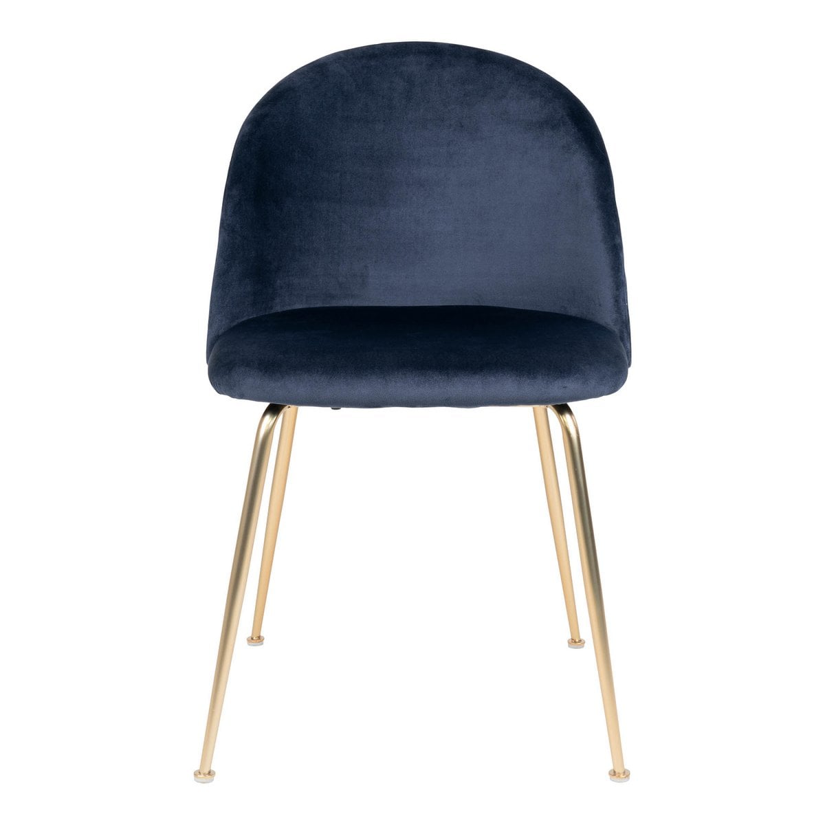 Esszimmerstuhl aus Samt blau im 2er-Set | VIA X SELECTION
