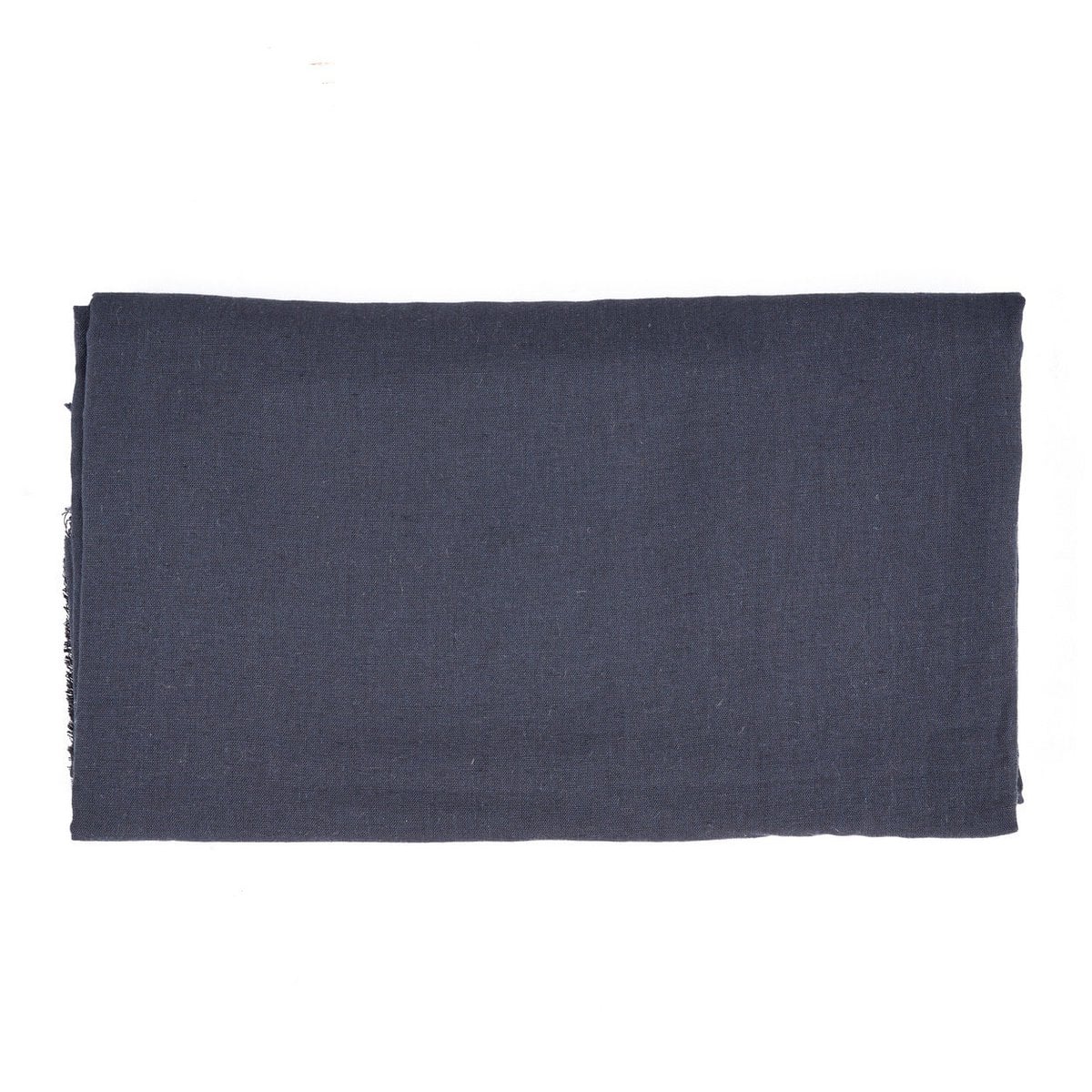 Leinentischdecke in Schwarz-Natur, 150 × 300 cm | VIA X SELECTION