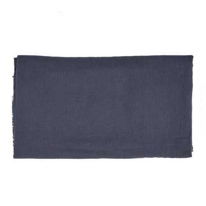 Leinentischdecke in Schwarz-Natur, 150 × 300 cm | VIA X SELECTION