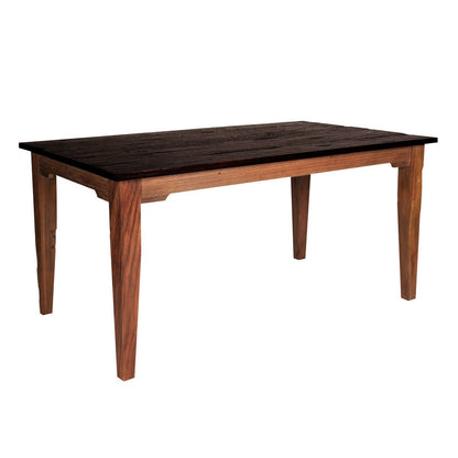 Esstisch recyceltes Teak zweifarbig, 160 × 90 cm | VIA X SELECTION