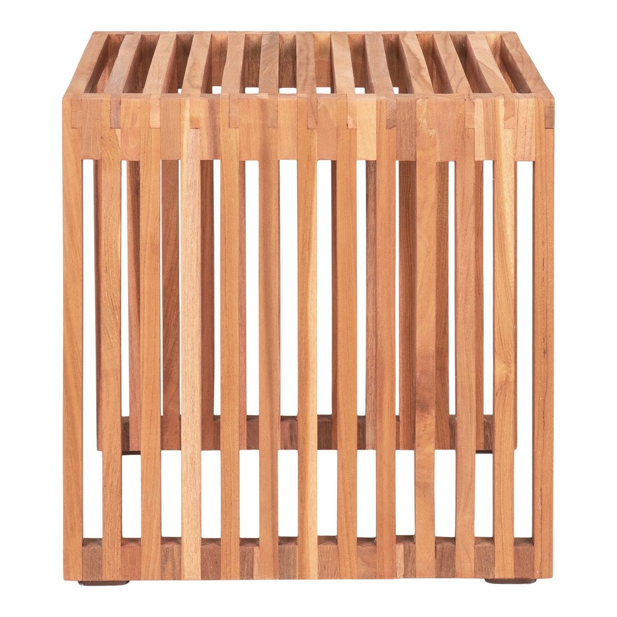 Beistelltisch aus Teak, 40 × 40 × 40 cm | VIA X SELECTION