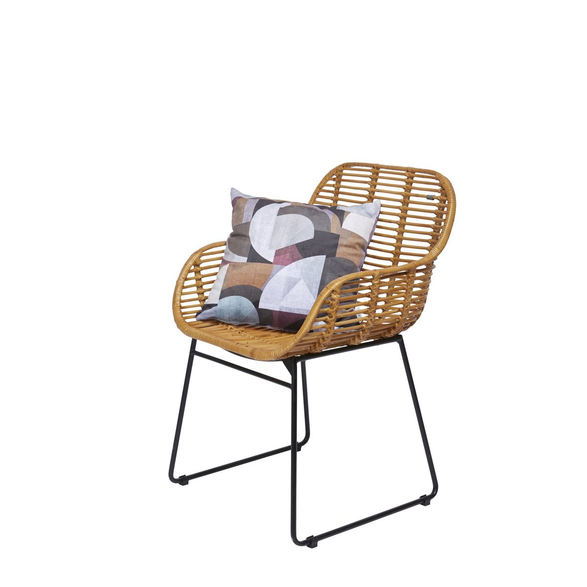 Rattansessel mit Kufengestell im 2er-Set | VIA X SELECTION