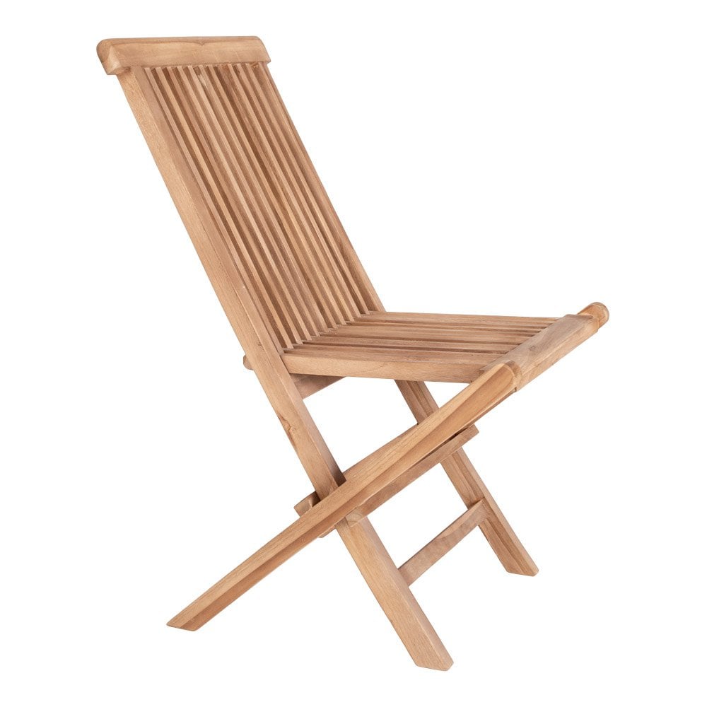 Esszimmerstuhl aus Teakholz natur im 2er-Set | VIA X SELECTION