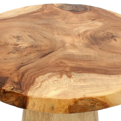 Konischer Beistelltisch aus Suarholz, 50 × 50 × 57 cm | VIA X SELECTION