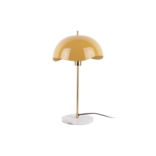 Leitmotiv Waved Dome Tischleuchte in in Gelb | VIA X SELECTION