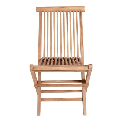 Esszimmerstuhl aus Teakholz natur im 2er-Set | VIA X SELECTION