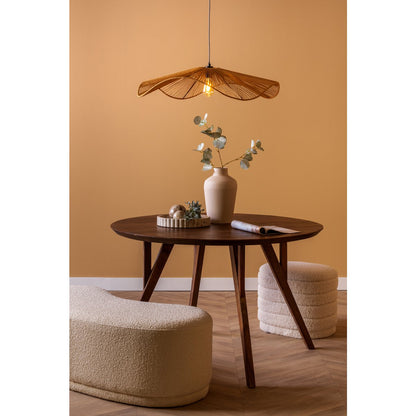 Leitmotiv Sombra Large Pendelleuchte aus Jute in Beige | VIA X SELECTION