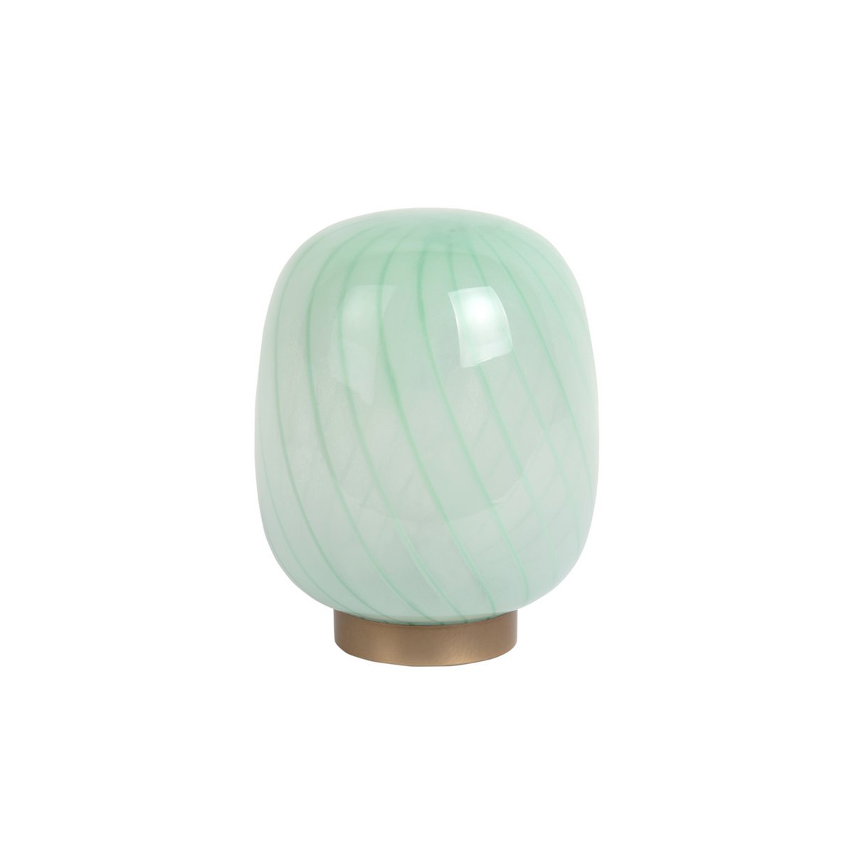 Leitmotiv Summer Globe Tischleuchte aus Glas in Grün | VIA X SELECTION