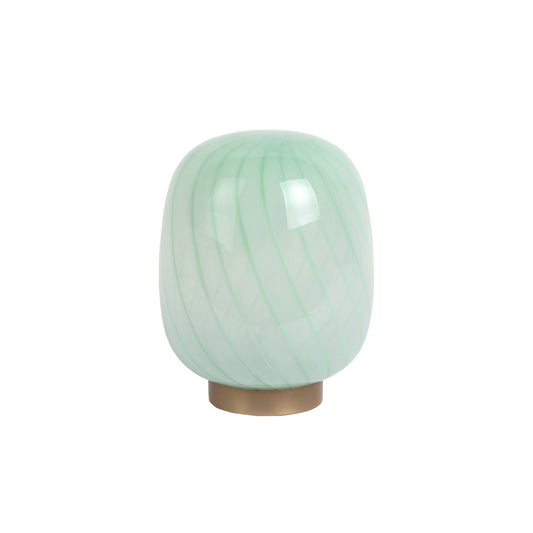 Leitmotiv Summer Globe Tischleuchte aus Glas in Grün | VIA X SELECTION