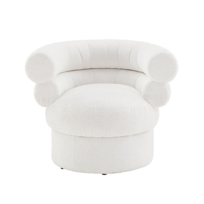 Sessel aus Bouclé weiß | VIA X SELECTION