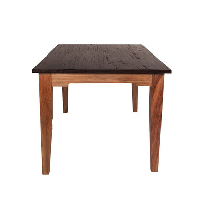 Esstisch recyceltes Teak zweifarbig, 160 × 90 cm | VIA X SELECTION