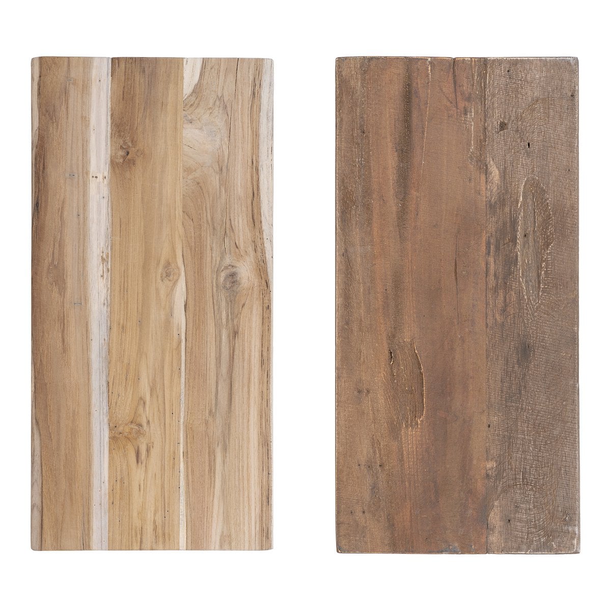 Sitzbank aus recyceltem Teakholz natur 50 cm | VIA X SELECTION