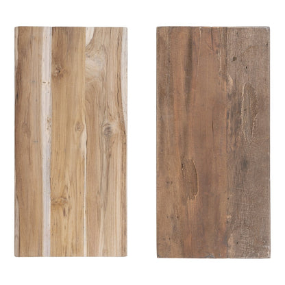 Sitzbank aus recyceltem Teakholz natur 50 cm | VIA X SELECTION