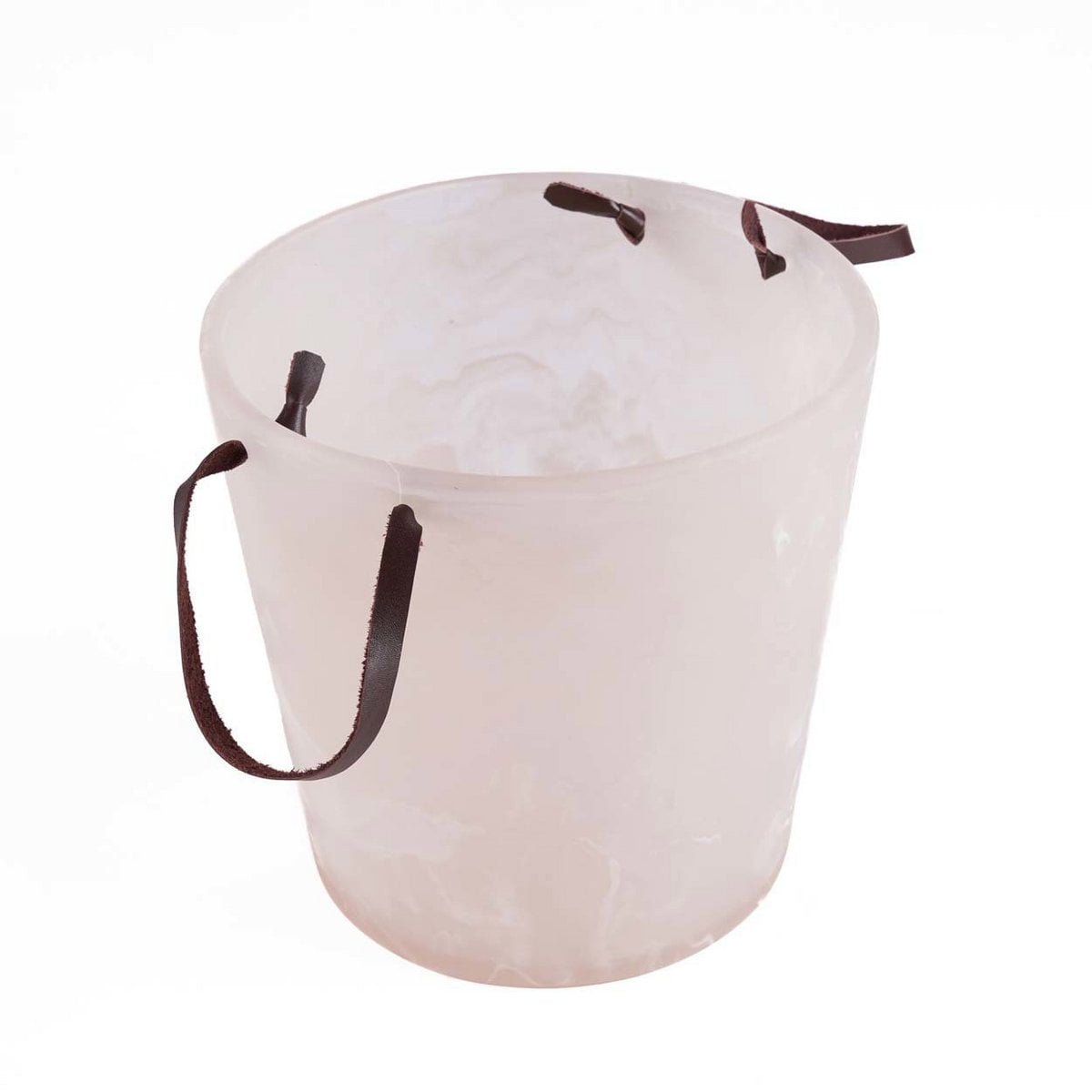 Rosa-weißer Eiskübel mit marmorierter Optik | VIA X SELECTION