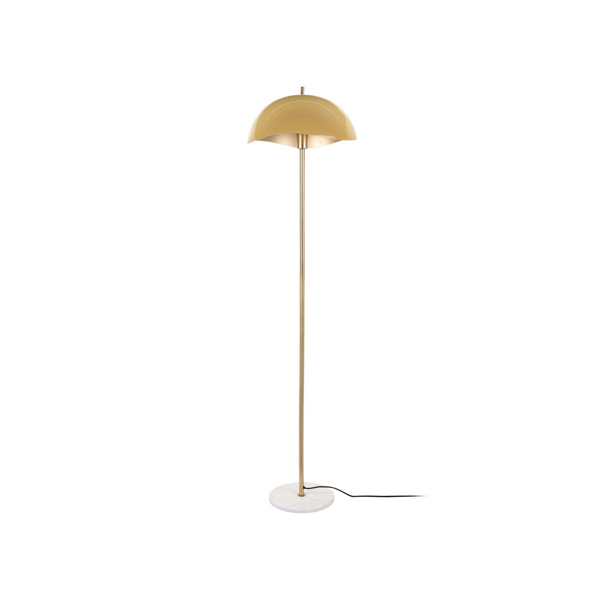 Leitmotiv Waved Stehleuchte in in Gelb | VIA X SELECTION
