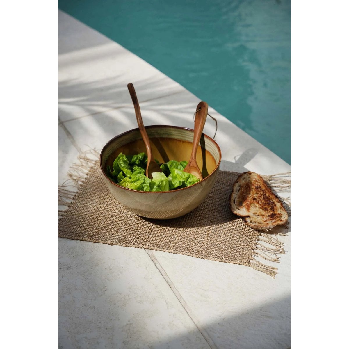 Salatgabel aus Teakholz 26 cm | VIA X SELECTION