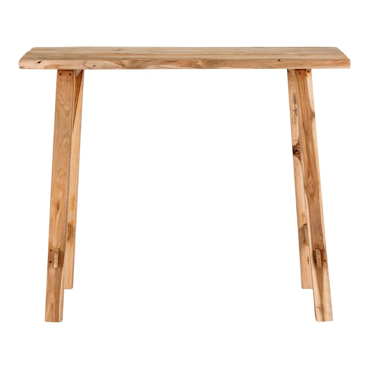 Konsolentisch aus recyceltem Teakholz, 90 × 30 × 80 cm | VIA X SELECTION
