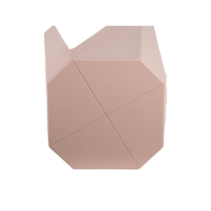 Kompakter Kunststoffhocker Rosa | VIA X SELECTION